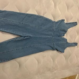 Denim jumpsuit never worn with tags.